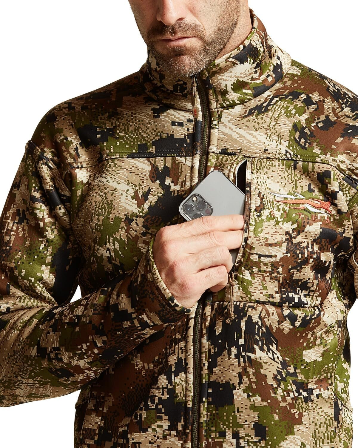 SITKA Traverse Jacket - Heavyweight Breathable Fleece Hunting Mens Jacket