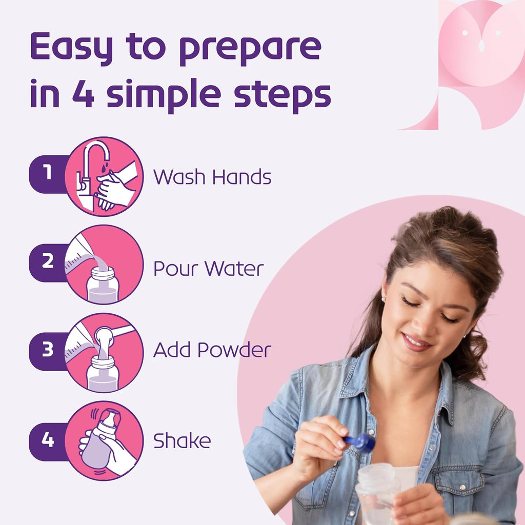 Nutricia  Infant - Food Allergy Relief Hypoallergenic Baby Formula with Amino Acids - Supports Normal Growth - Dairy-Free Infant Formula with DHA, ARA - 0-12 Months - 14.1 Oz (4-Pack)