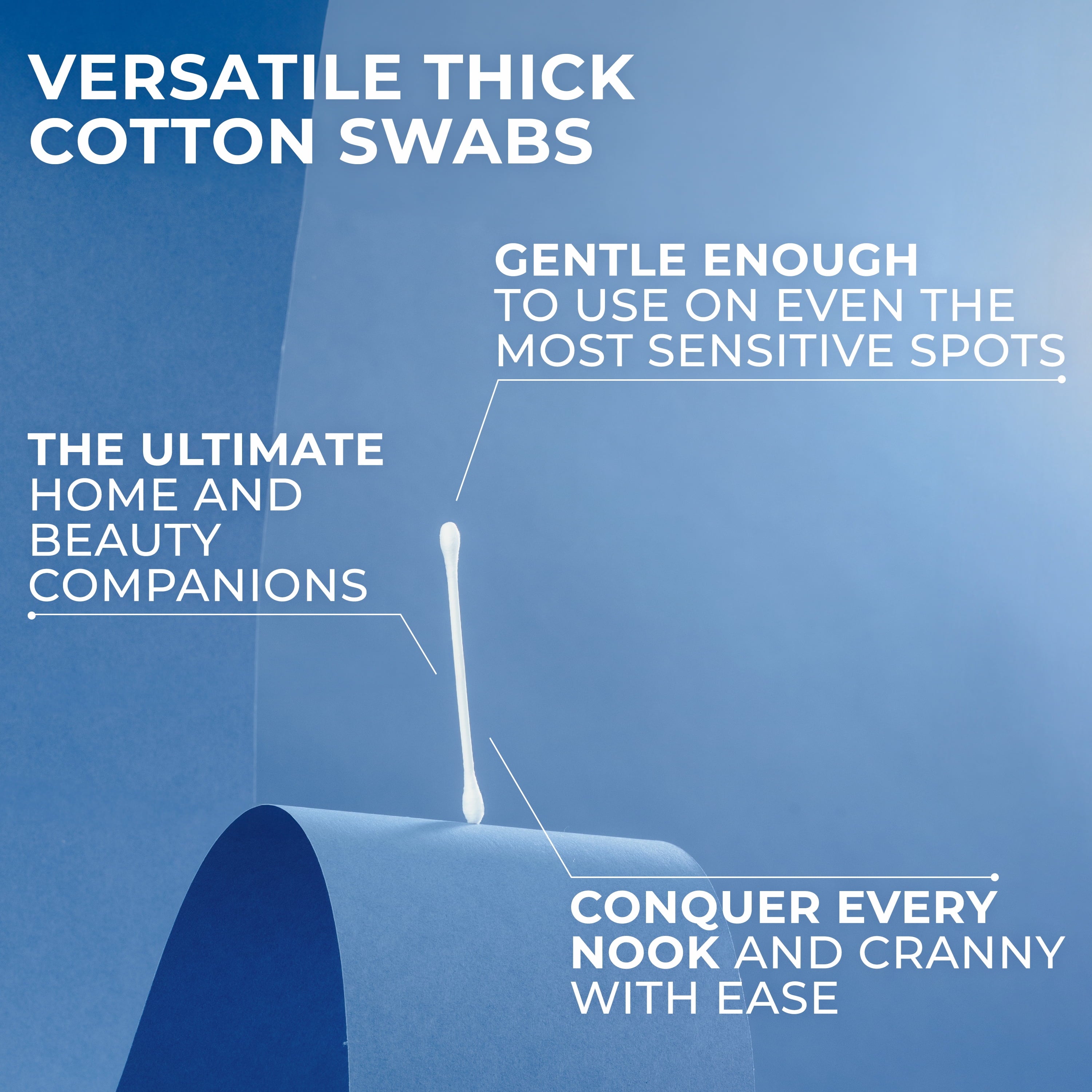 Cotton Swabs, 170 Count