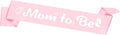 Mom to Be Sash Baby Shower Decorations New Mom Gifts Newborn Baby Gifts Baby Shower Decor Mommy to to Be Sash Baby Shower Sash for Mommy Gender Reveal Gifts Babyshower Baby Girl Shower Favors Pink