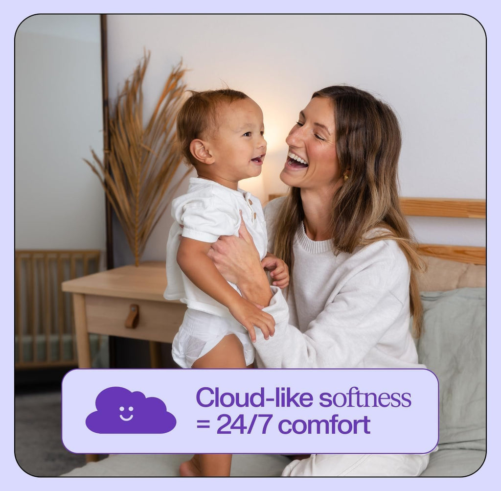 Bambootek Diapers – (Size 3) Hyper Absorbent & Non-Toxic – Disposable Diapers for Sensitive Skin – Ultra Soft Diaper'S (16-28 Lbs) – 56 Count