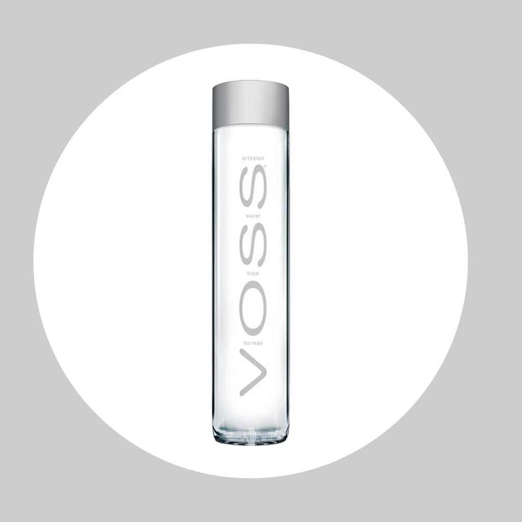 Voss Artesian Still Water from Norway Naturally Pure for a Crisp, Refreshing Taste 375Ml GLASS Bottled Water 12.7 Fl Oz (Pack of 9)