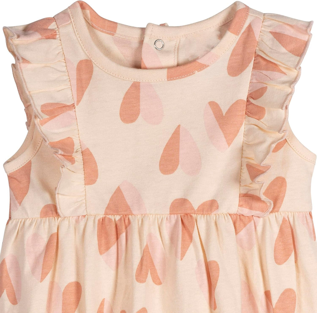 Baby Girls' 3-Pack Romper