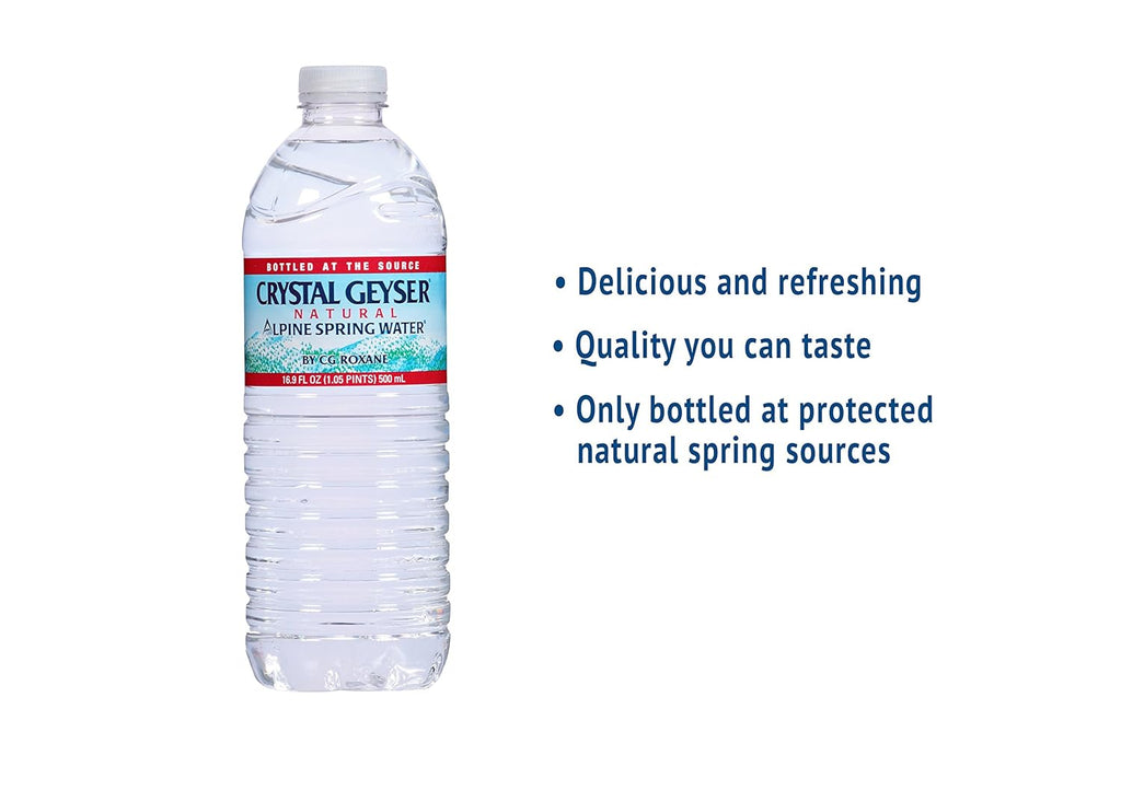 CGW35001PL Alpine Spring Water, 16.9 Oz. Bottles, Bottled at the Source (Pack of 1890)