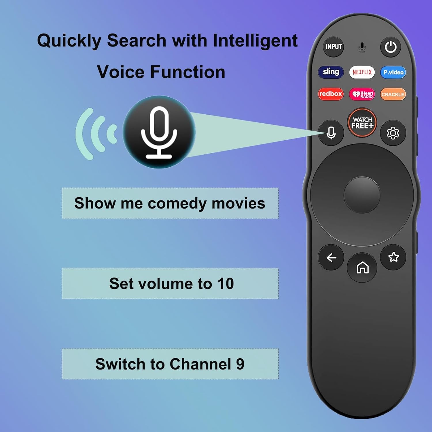 For Vizio Smart TV Remote Replacement for 2019-2026 VIZIO Remote Control for Smart TV with Voice Control