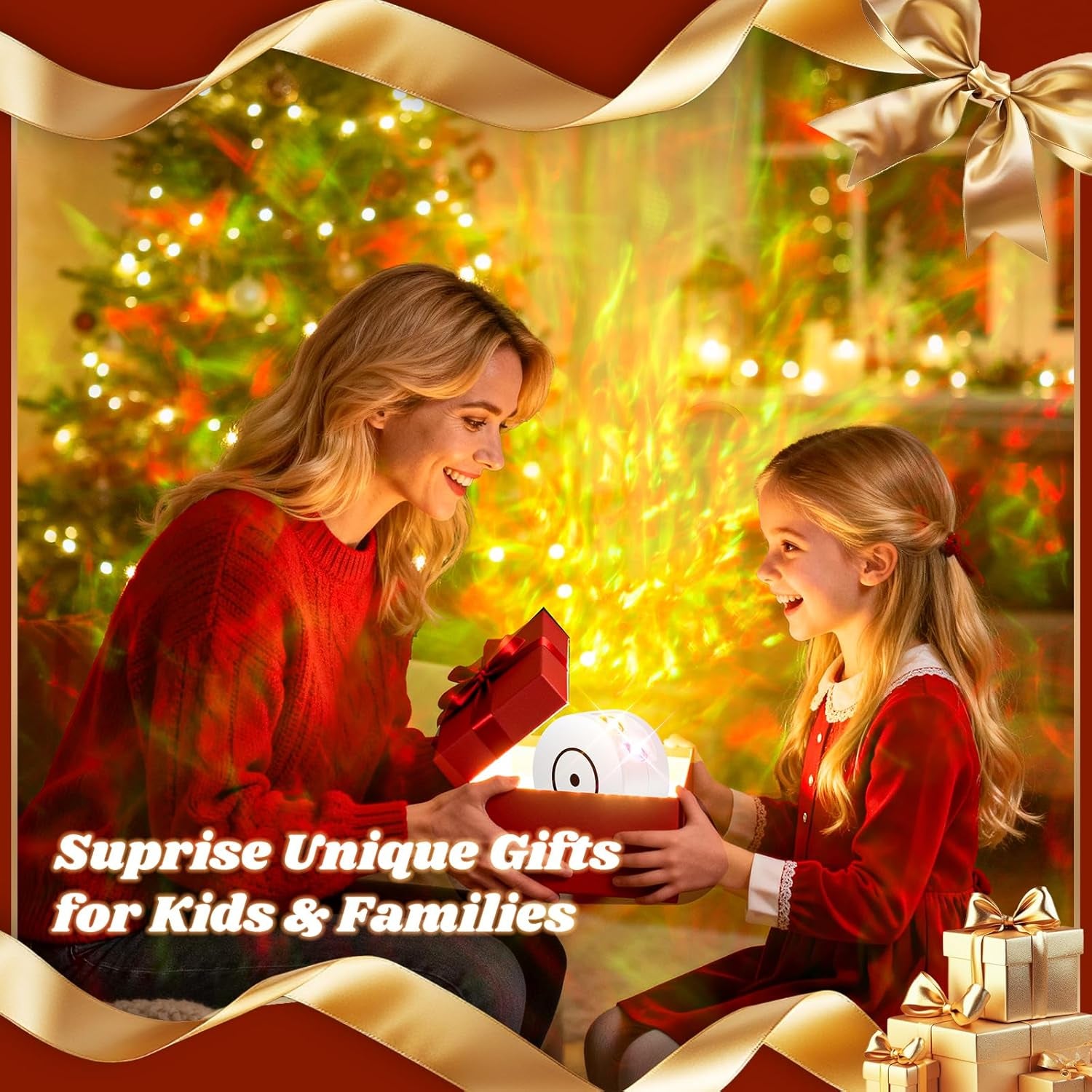 Galaxy Projector Night Light Projector with 41 Lighting Modes, Galaxy Light Projector with Timer and Remote, Gifts for Kids Adults, Bedroom, Christmas Day