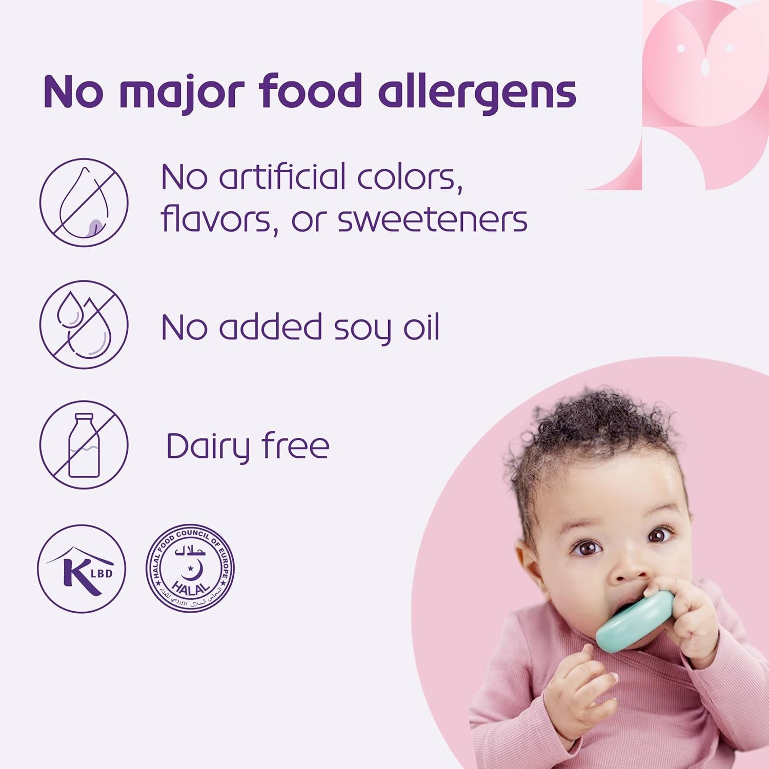 Nutricia  Infant - Food Allergy Relief Hypoallergenic Baby Formula with Amino Acids - Supports Normal Growth - Dairy-Free Infant Formula with DHA, ARA - 0-12 Months - 14.1 Oz (4-Pack)