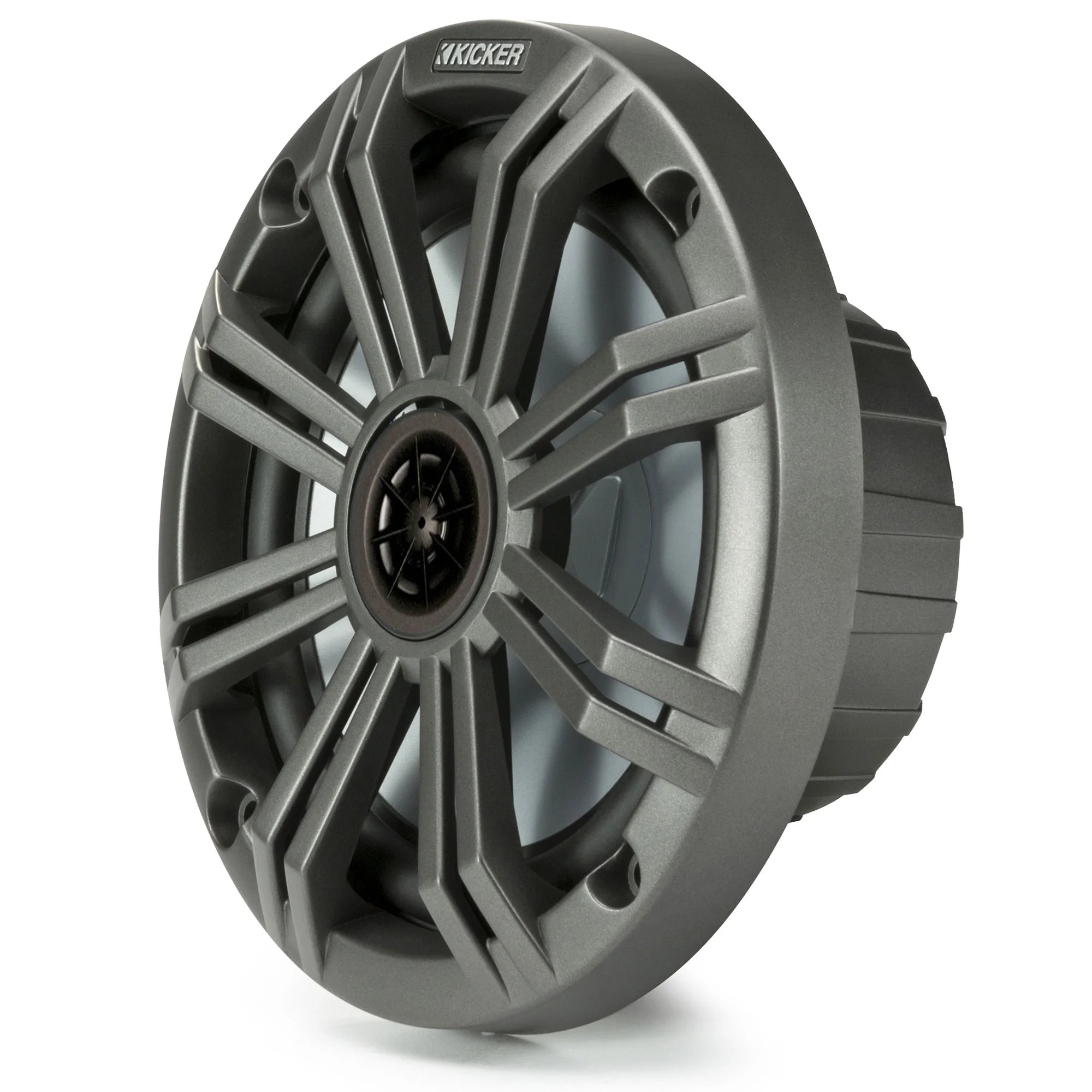 6.5" Charcoal Marine Speakers (QTY 2) 1 Pair of OEM Replacement Speakers