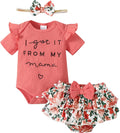 Newborn Infant Baby Girl Clothes Romper Shorts Set Floral Summer Outfits Cute Baby Clothes Girl