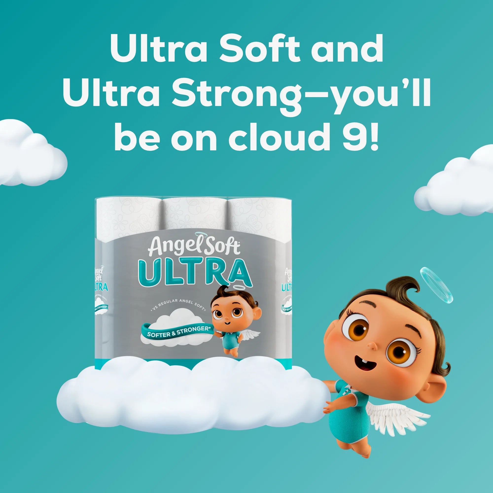 Ultra 2-Ply Toilet Paper, 12 Mega Rolls, 320 Sheets per Roll