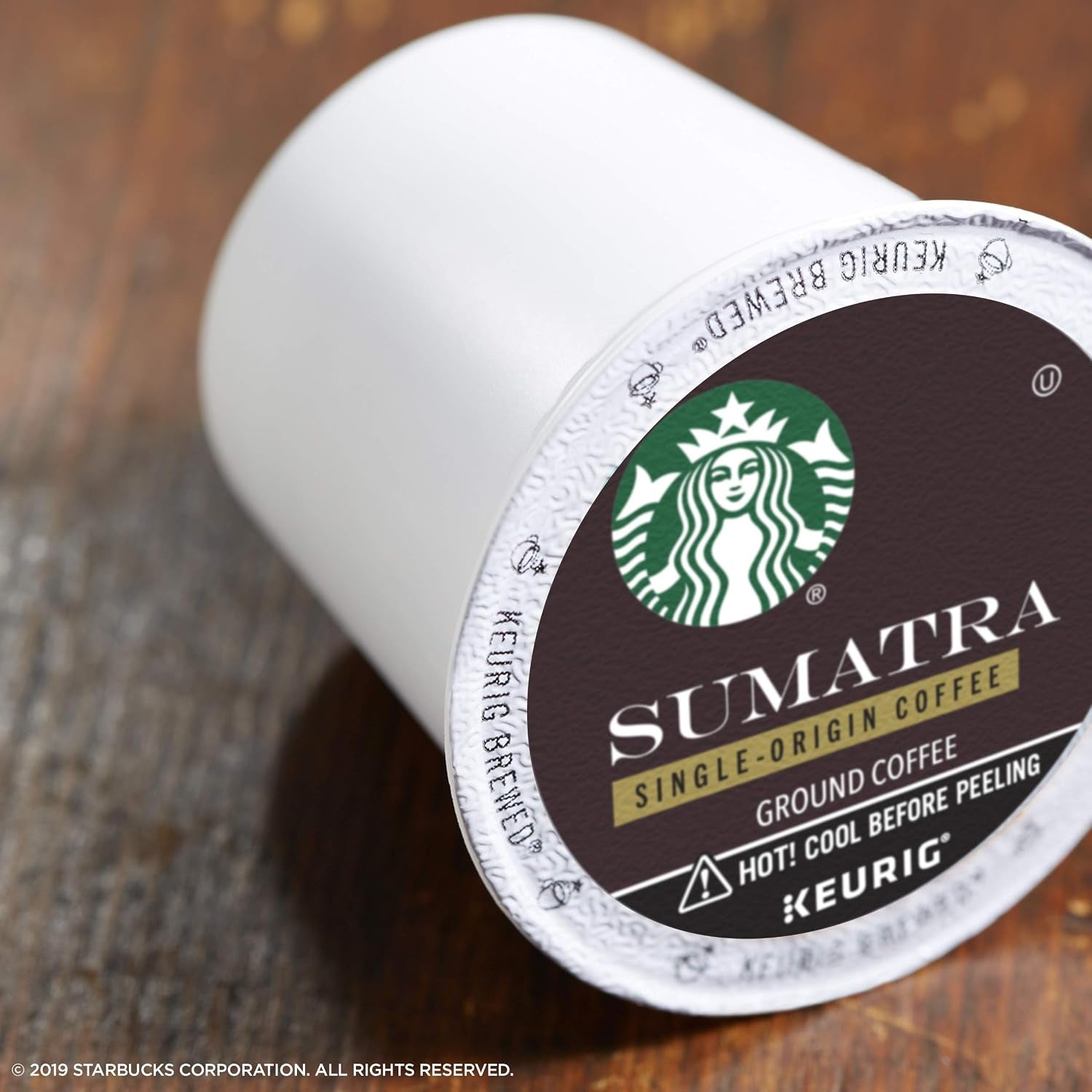 Dark Roast K-Cup Coffee Pods — Sumatra for Keurig Brewers — 4 Boxes (96 Pods Total) & Dark Roast K-Cup Coffee Pods — Sumatra for Keurig Brewers — 1 Box (32 Pods)
