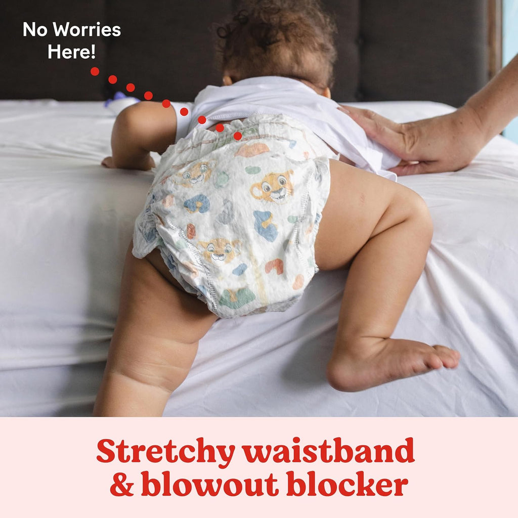 Huggies Size 8 Diapers, Little Movers Baby Diapers, Size 8 (46+ Lbs), 12 Ct, Packaging May Vary