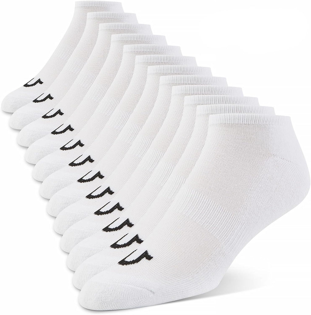 True Religion Mens Socks 6 & 12 Pairs No Show Socks for Men Premium Athletic Shoe Size 8-12