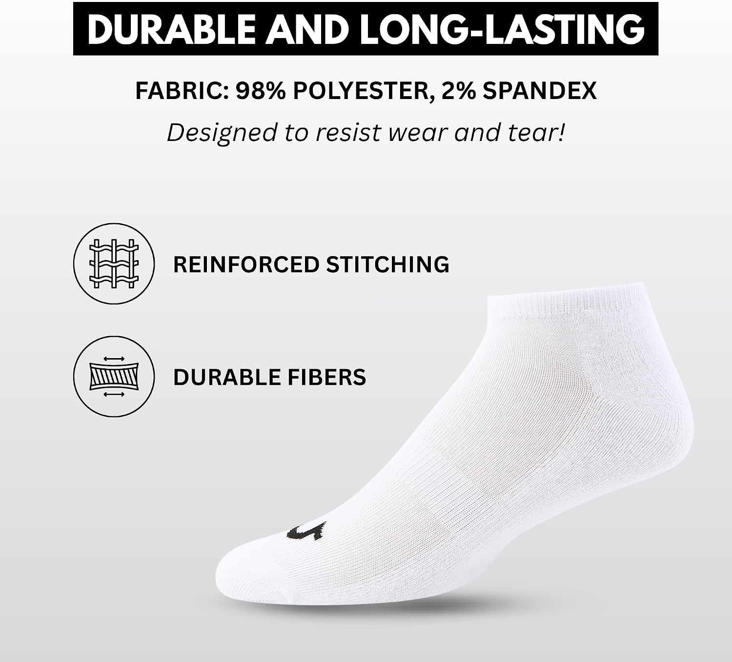 True Religion Mens Socks 6 & 12 Pairs No Show Socks for Men Premium Athletic Shoe Size 8-12