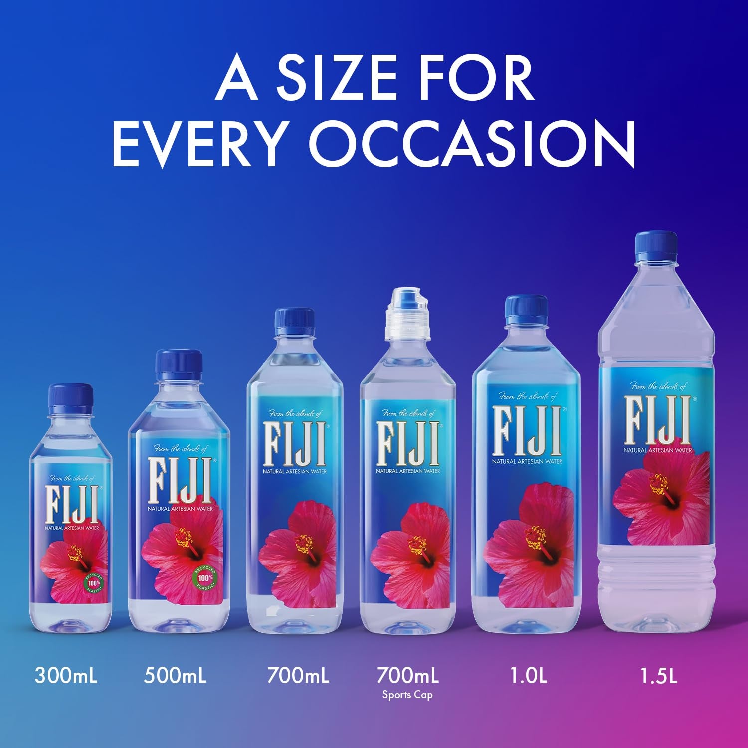 Artesian Bottled Water, 500 Ml (16.9 Fl Oz), Pack of 24