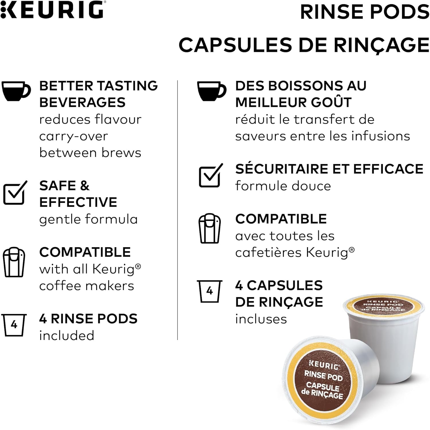 K-Mini Single Serve Coffee Maker & 3-Month Brewer Maintenance Kit Includes Descaling Solution, Water Filter Cartridges & Rinse Pods, Compatible Classic/1.0 & 2.0 K-Cup Coffee Makers, 7 Count
