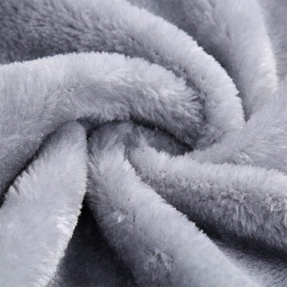 Men'S Casual Hooed Hoodies Thick Wool Warm Winter Jacket Coats