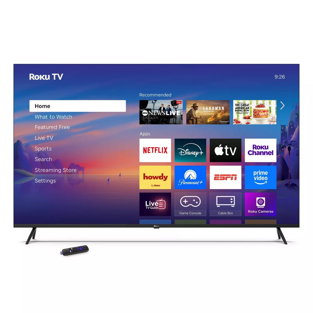 Roku 65" Select Series 4K HDR Smart Roku TV with Roku TV Remote: LED, Wi-Fi, HDMI