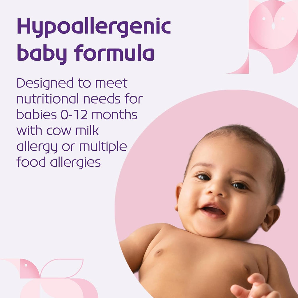 Nutricia  Infant - Food Allergy Relief Hypoallergenic Baby Formula with Amino Acids - Well-Tolerated & Supports Normal Growth - Dairy-Free Infant Formula with DHA, ARA - 0-12 Months - 14.1 Oz