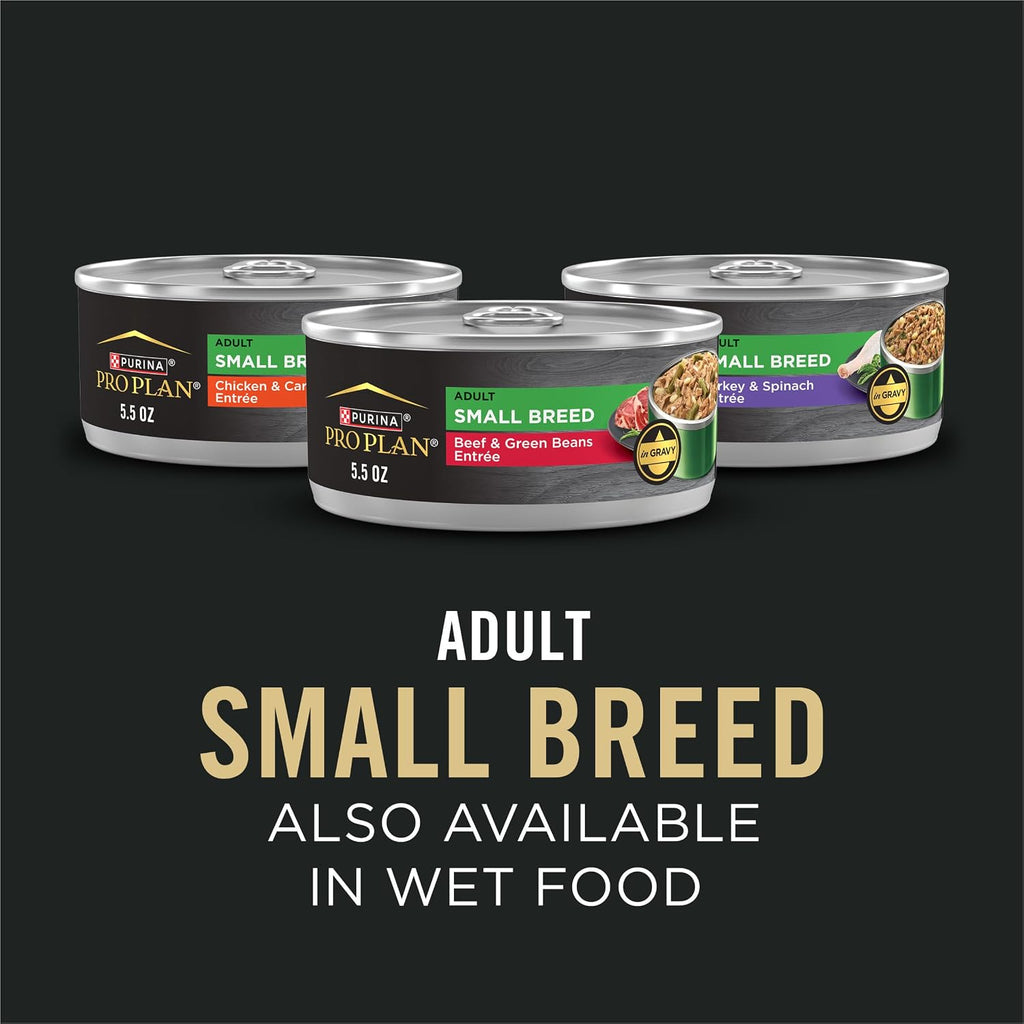 Purina Pro Plan Small Breed Dry Dog Food, Chicken & Rice, 6 Lb Bag