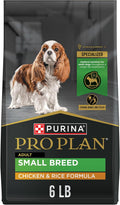 Purina Pro Plan Small Breed Dry Dog Food, Chicken & Rice, 6 Lb Bag