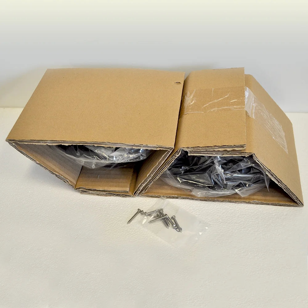 6.5" Charcoal Marine Speakers (QTY 2) 1 Pair of OEM Replacement Speakers
