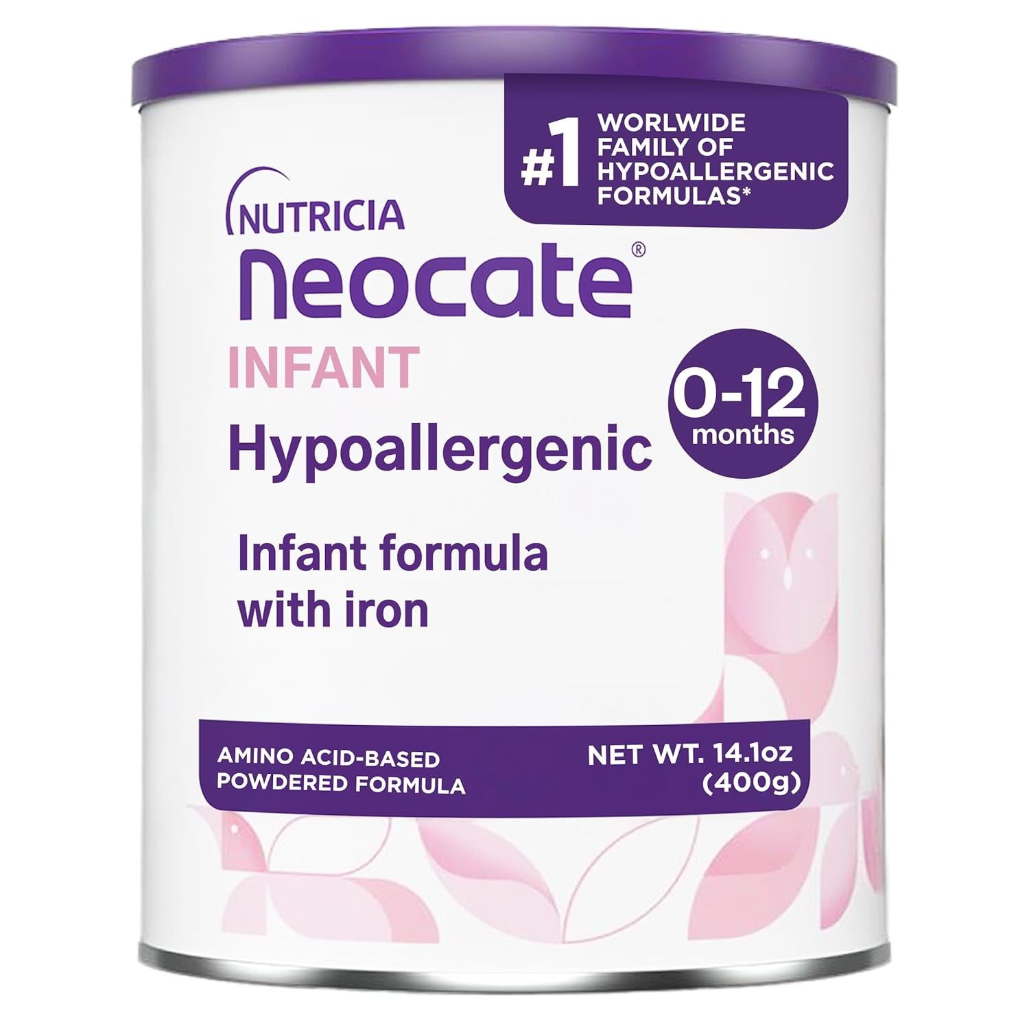 Nutricia  Infant - Food Allergy Relief Hypoallergenic Baby Formula with Amino Acids - Well-Tolerated & Supports Normal Growth - Dairy-Free Infant Formula with DHA, ARA - 0-12 Months - 14.1 Oz