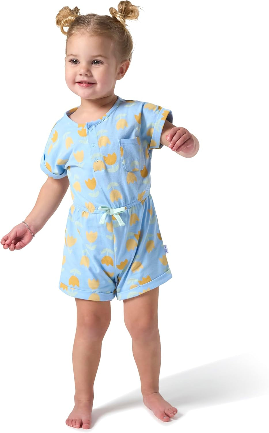 Baby Girls' 3-Pack Romper