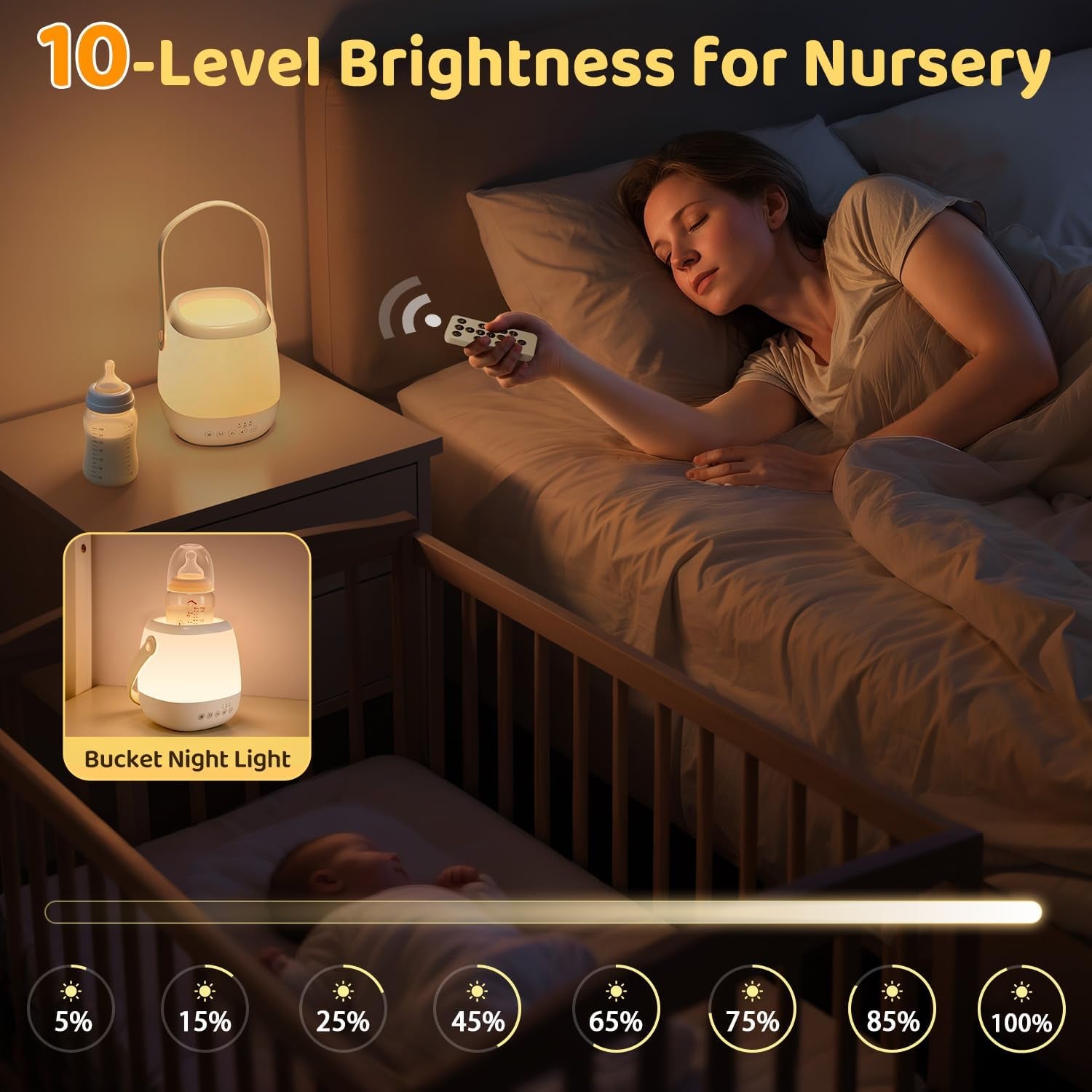 Baby Night Light Sound Machine,35 Colors+12 White Noise Machine+Egg Light for Nursery Lamp, Cordless+Usb Rechargeable+Portable Night Light for Baby Nursery Lamp, Nightlight for Kids Room Toddler Lamp