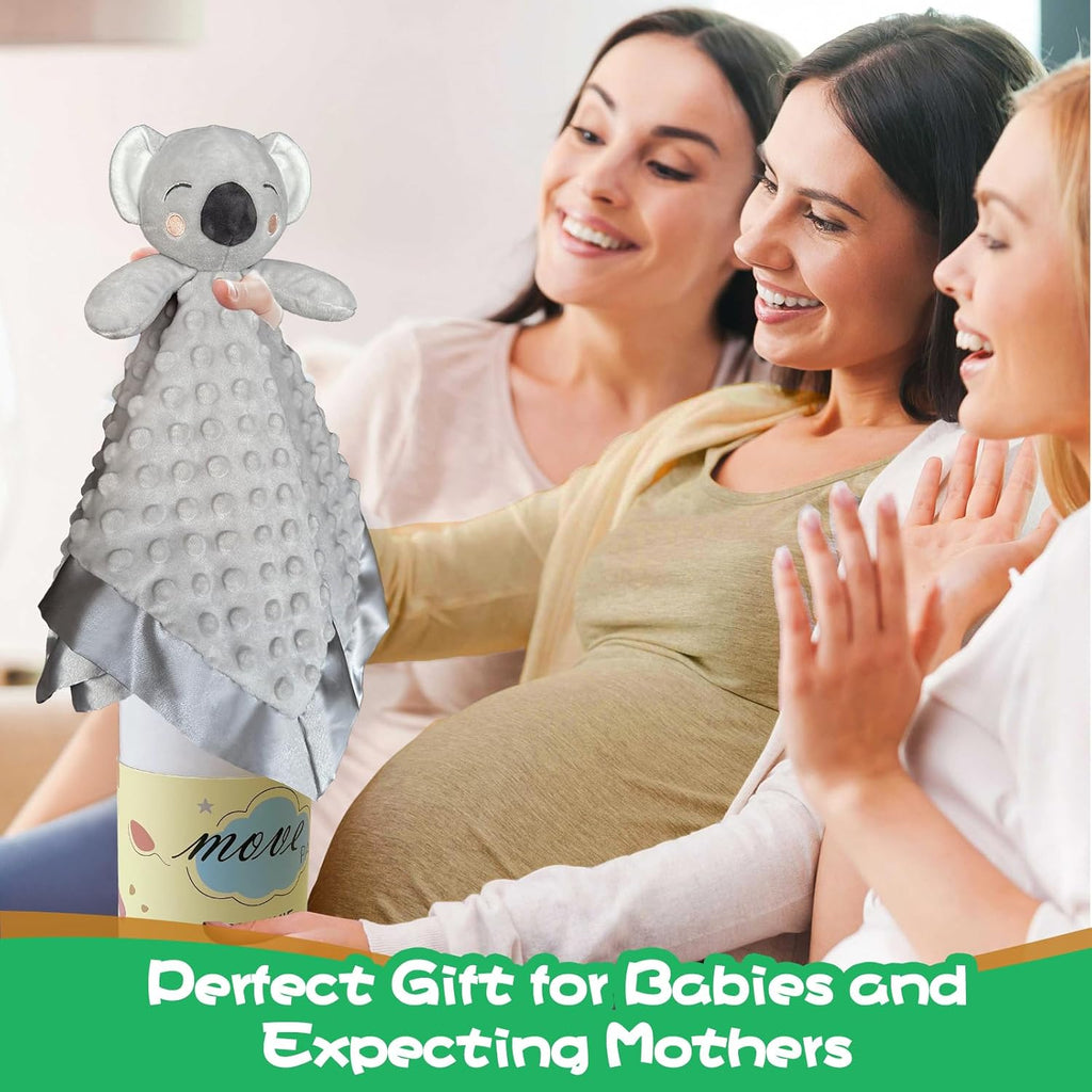 Baby Security Blanket, Soft Baby Lovey Toy Blanket for Boys and Girls, Snuggle Toy Lovie Newborn Gift, Unisex Baby Plush Koala 16 Inch