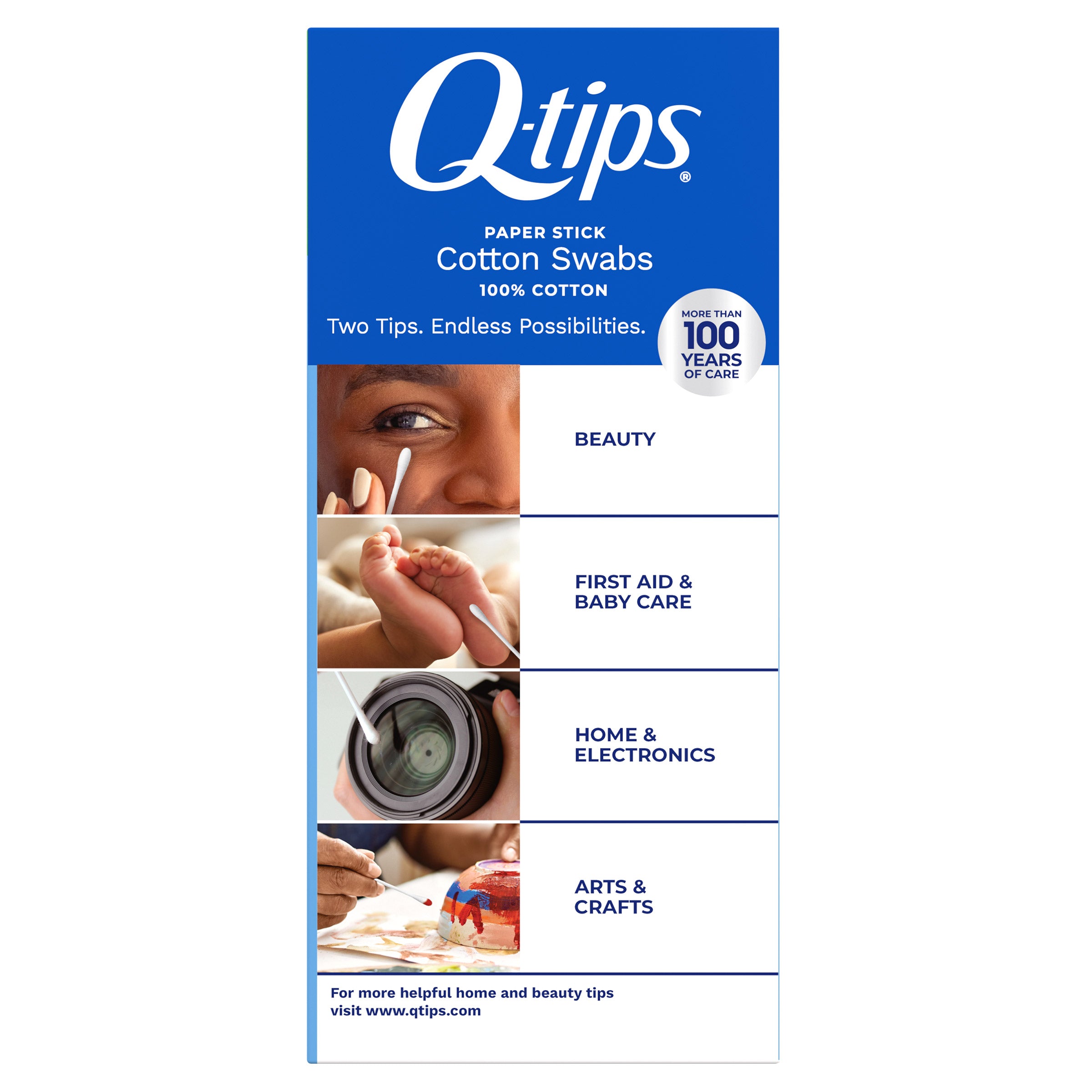 Q-Tips Cotton Swabs, 1875-Count