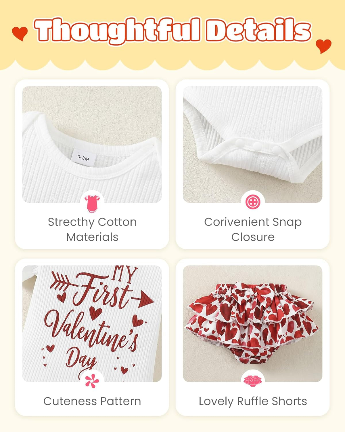 Newborn Infant Baby Girl Clothes Romper Shorts Set Floral Summer Outfits Cute Baby Clothes Girl