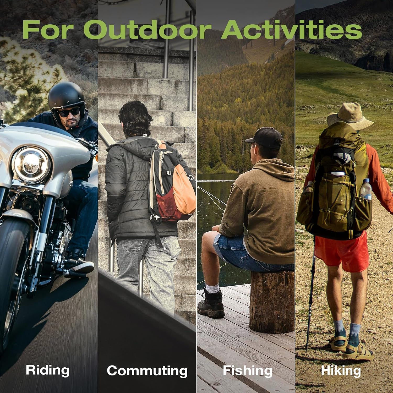Waterproof Jackets for Men Packable Lightweight Hooded Outdoor Rain Suit