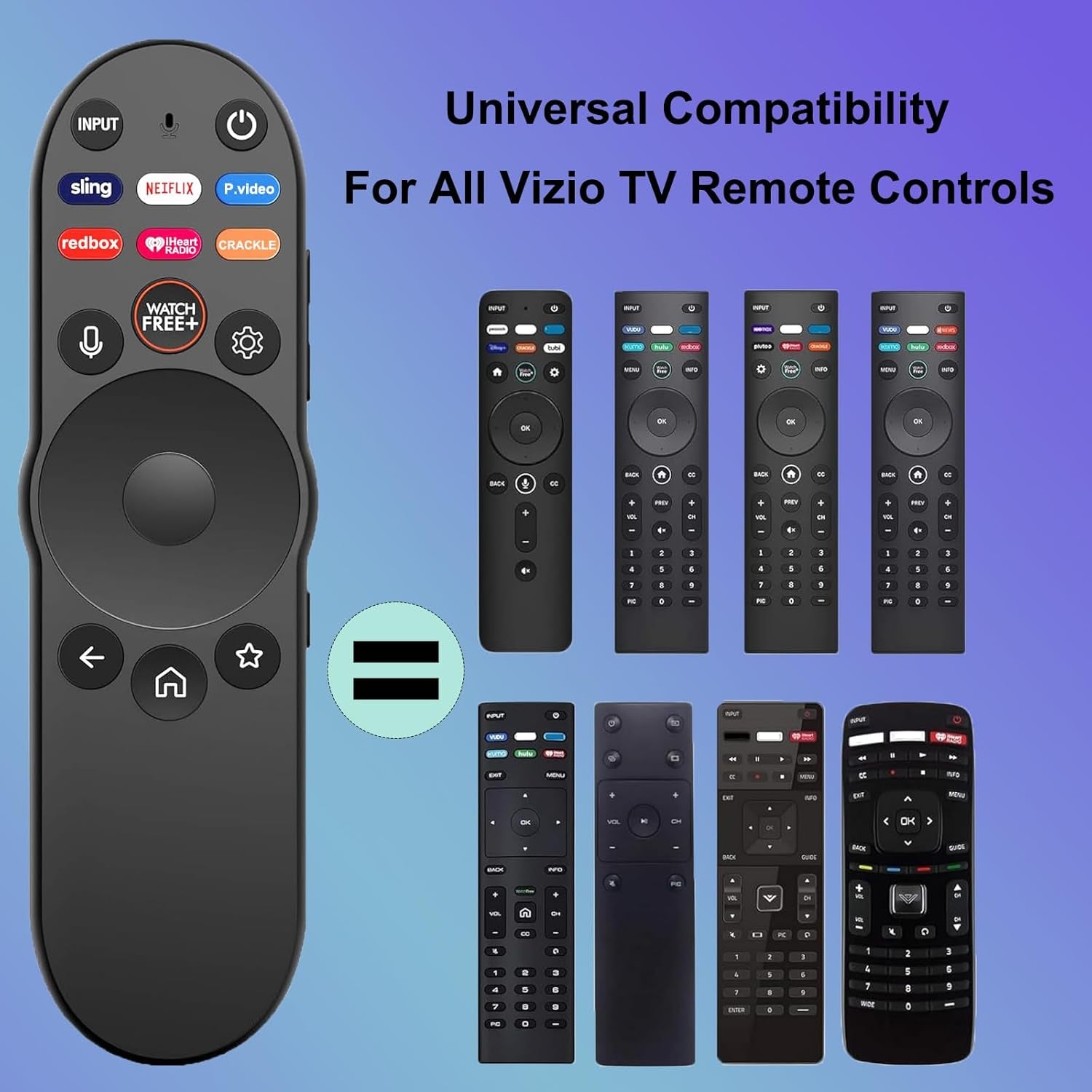 For Vizio Smart TV Remote Replacement for 2019-2026 VIZIO Remote Control for Smart TV with Voice Control