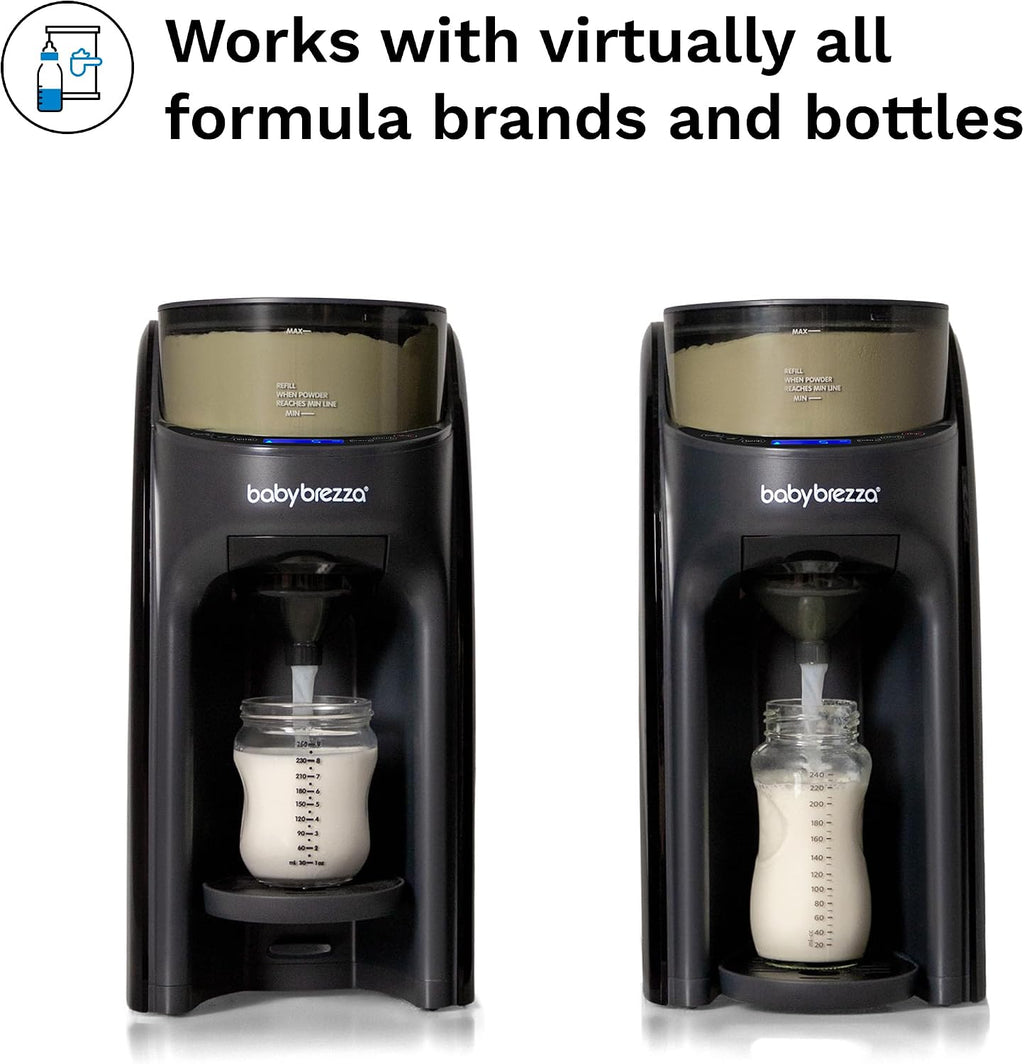 Formula Pro Advanced Formula Dispenser Machine - Automatically Mix a Warm Formula Bottle Instantly - Easily Make Bottle with Automatic Powder Blending, Charcoal