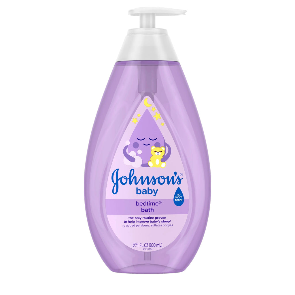 Johnson’S Baby Bedtime Routine Set: Bath, Shampoo, & Baby Lotion, 3 Items