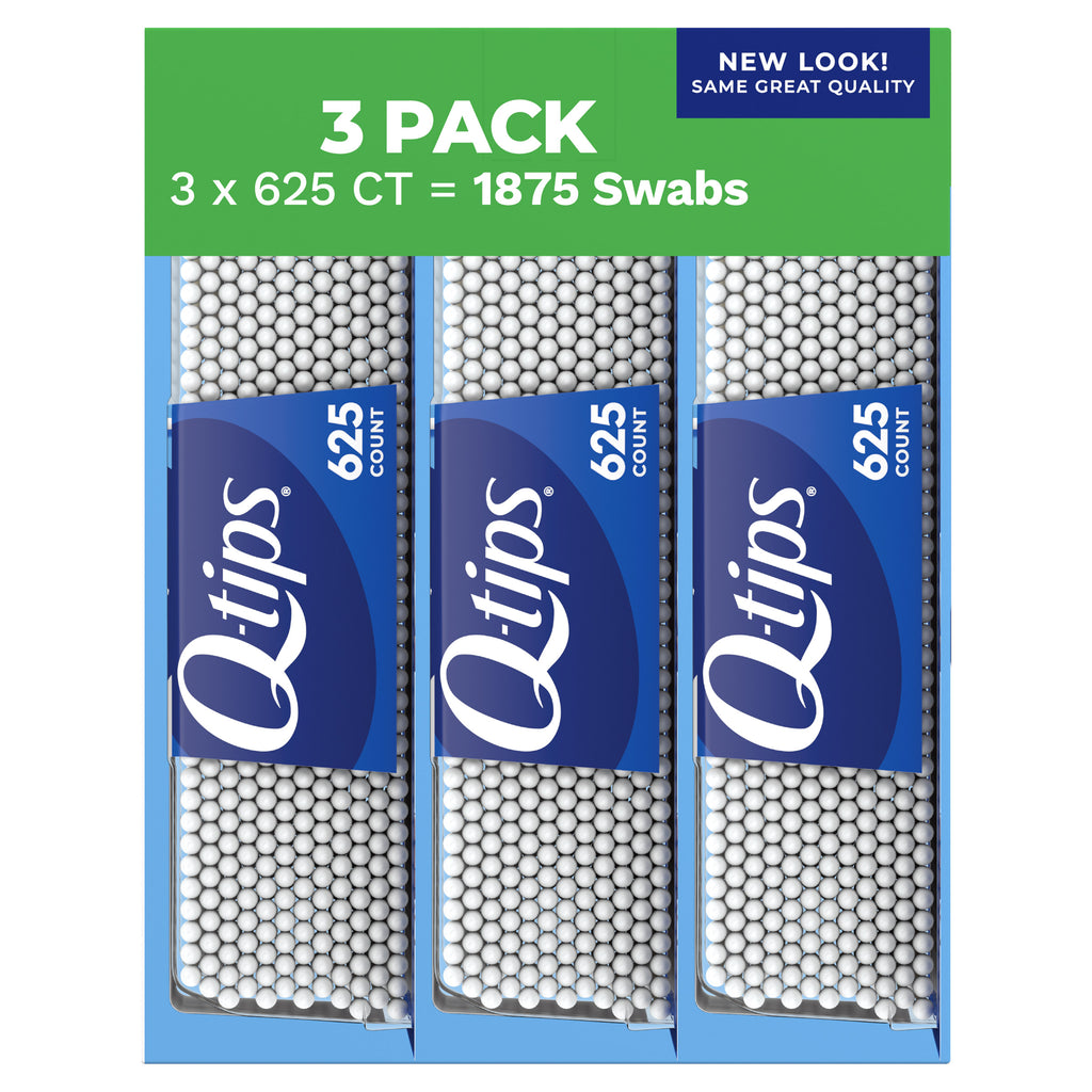 Q-Tips Cotton Swabs, 1875-Count