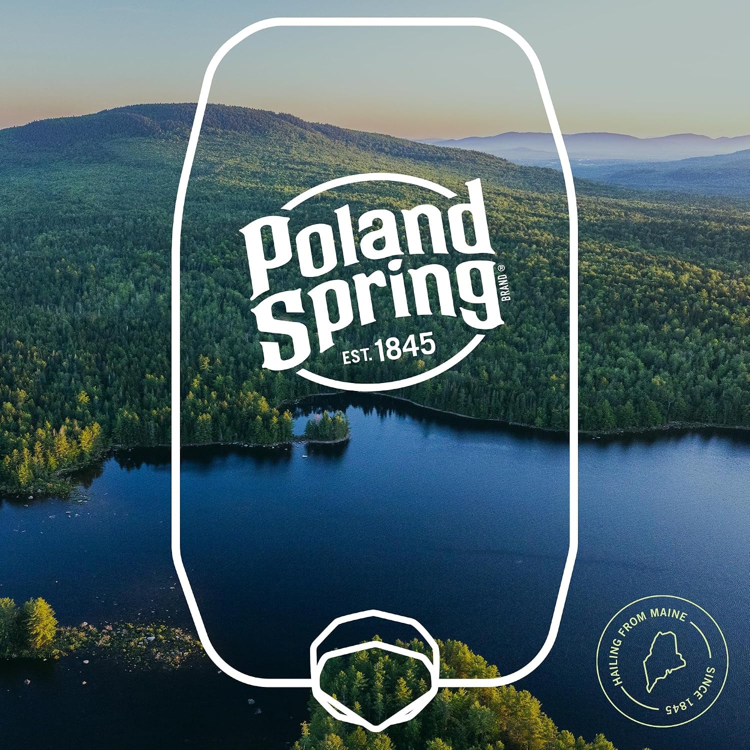 Maine Spring Water Bottles, 2.5 Gallon Jug – Still Bottled Water with Naturally Occurring Minerals for Taste