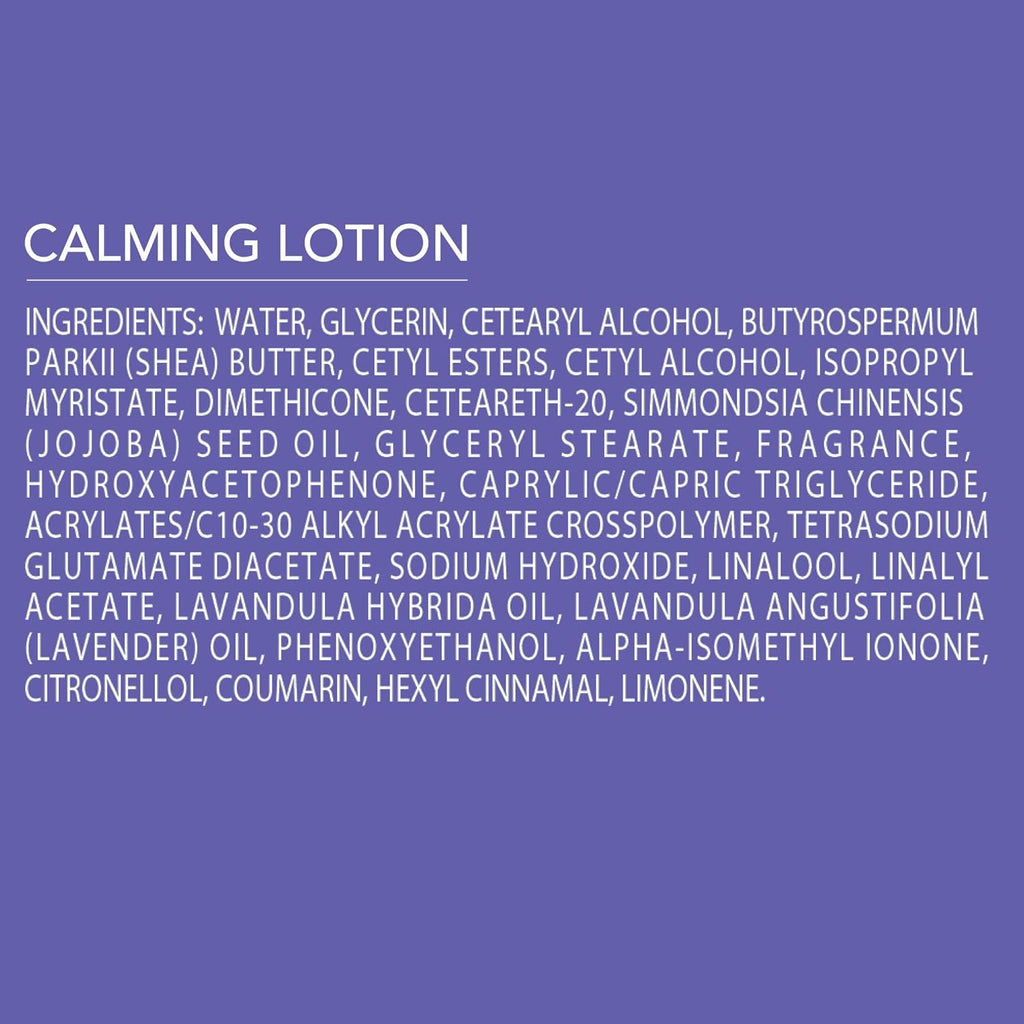 Baby Calming Lotion, Baby Calming Lotion, Lavender Baby Lotion, Baby Moisturizer with Shea Butter and Lavender Oil, 16.8 Fl Oz