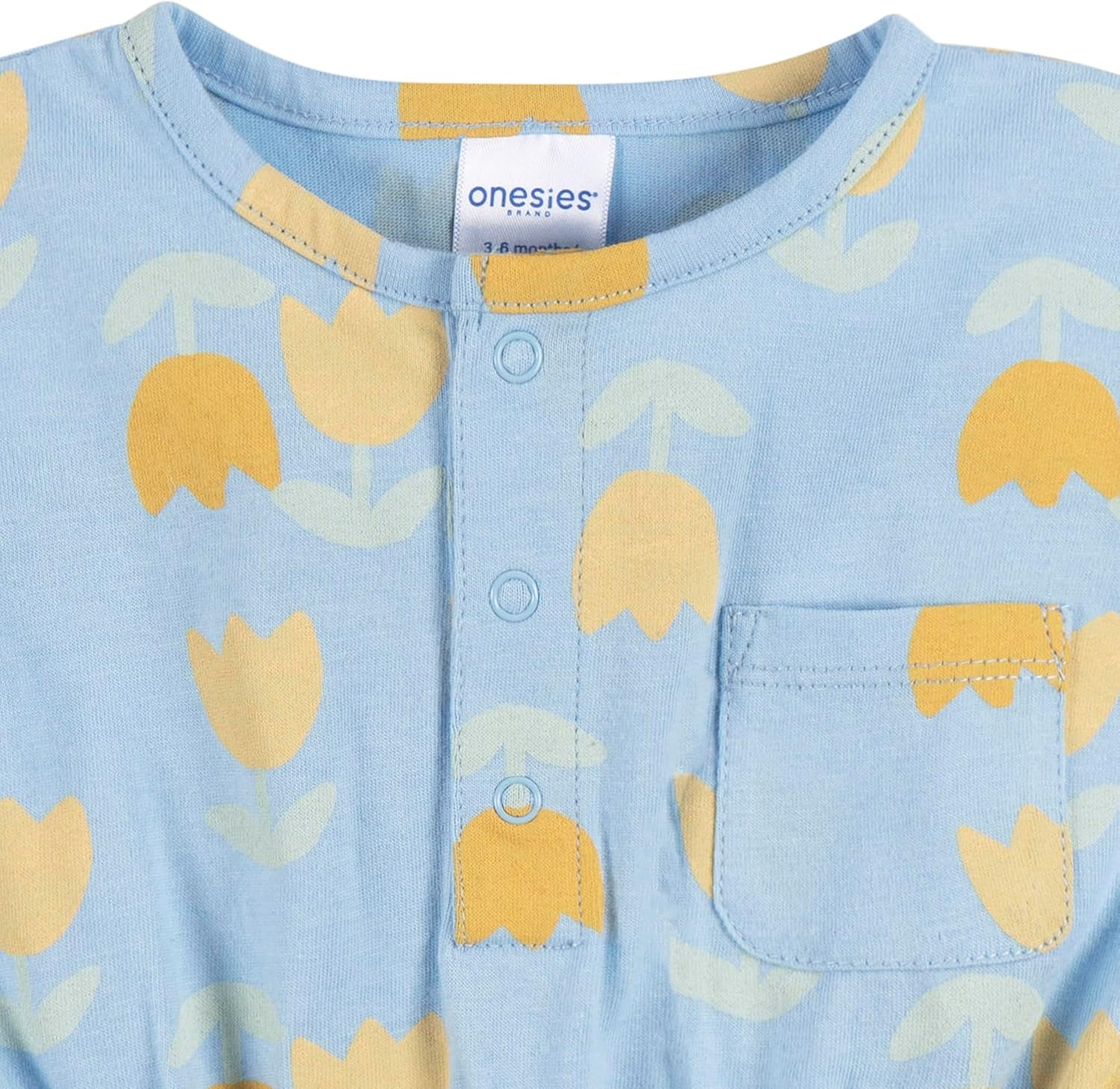 Baby Girls' 3-Pack Romper