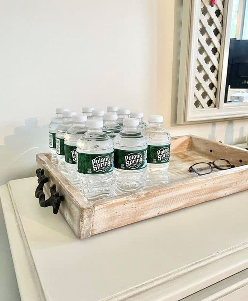 Poland Spring Water Bottles 24 Pack - Small Mini Bottles - Poland Spring 8 Oz Bottled Water