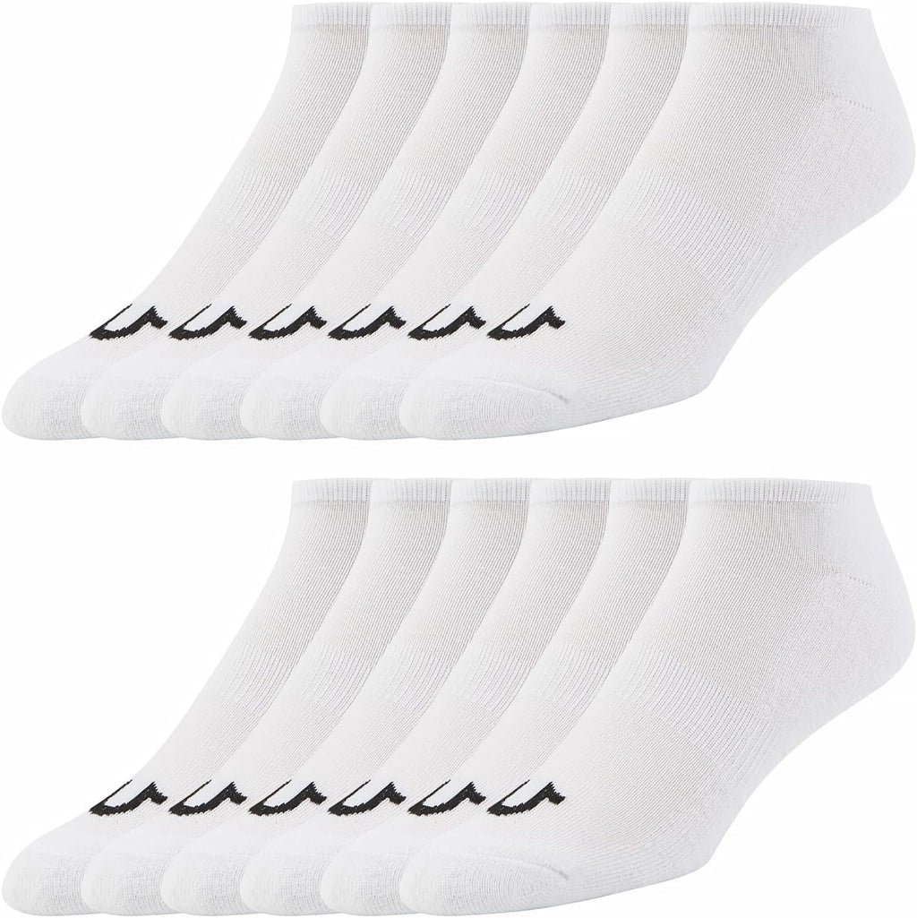 True Religion Mens Socks 6 & 12 Pairs No Show Socks for Men Premium Athletic Shoe Size 8-12