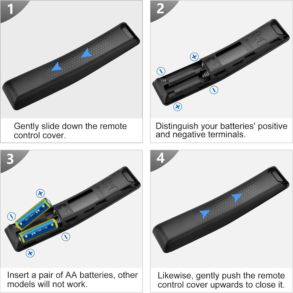 【Pack of 2】 Universal for All Samsung Smart TV Remote Control, Replacement Compatible for All Samsung Smart TV