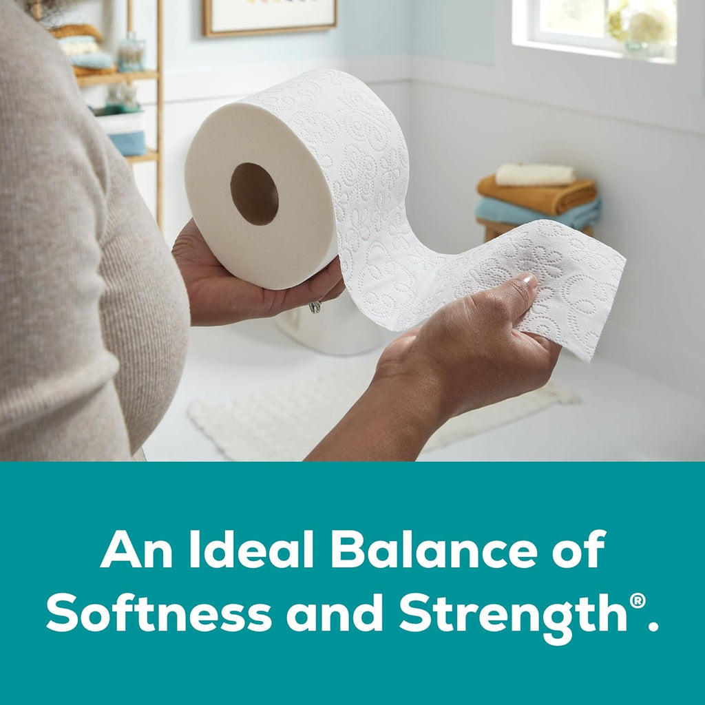 Angel Soft Toilet Paper, 24 Mega Rolls = 96 Regular Rolls, Soft and Strong Toilet Tissue