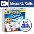 Ultra Soft Toilet Paper 12 Mega XL Rolls, 336 Sheets per Roll