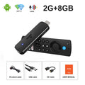 Mortal Android 14 TV Stick Full HD 4K 1080P Wifi 6 Google Voice NETFLIX Youtube Q8 BT5 24Fps Wireless Video Decode Media Player