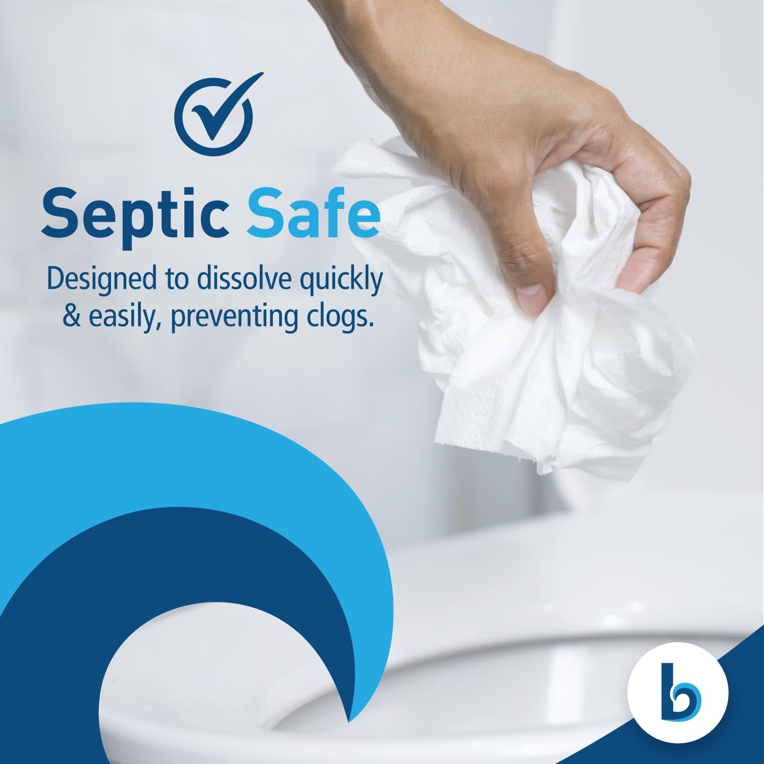 2-Ply Bulk Toilet Paper Rolls for Professional and Commercial Use | 125 Feet Septic Safe Single Roll Toilet Paper Rolls | 500 White 4.5" X 3" Sheets per Roll | 96 Count per Box