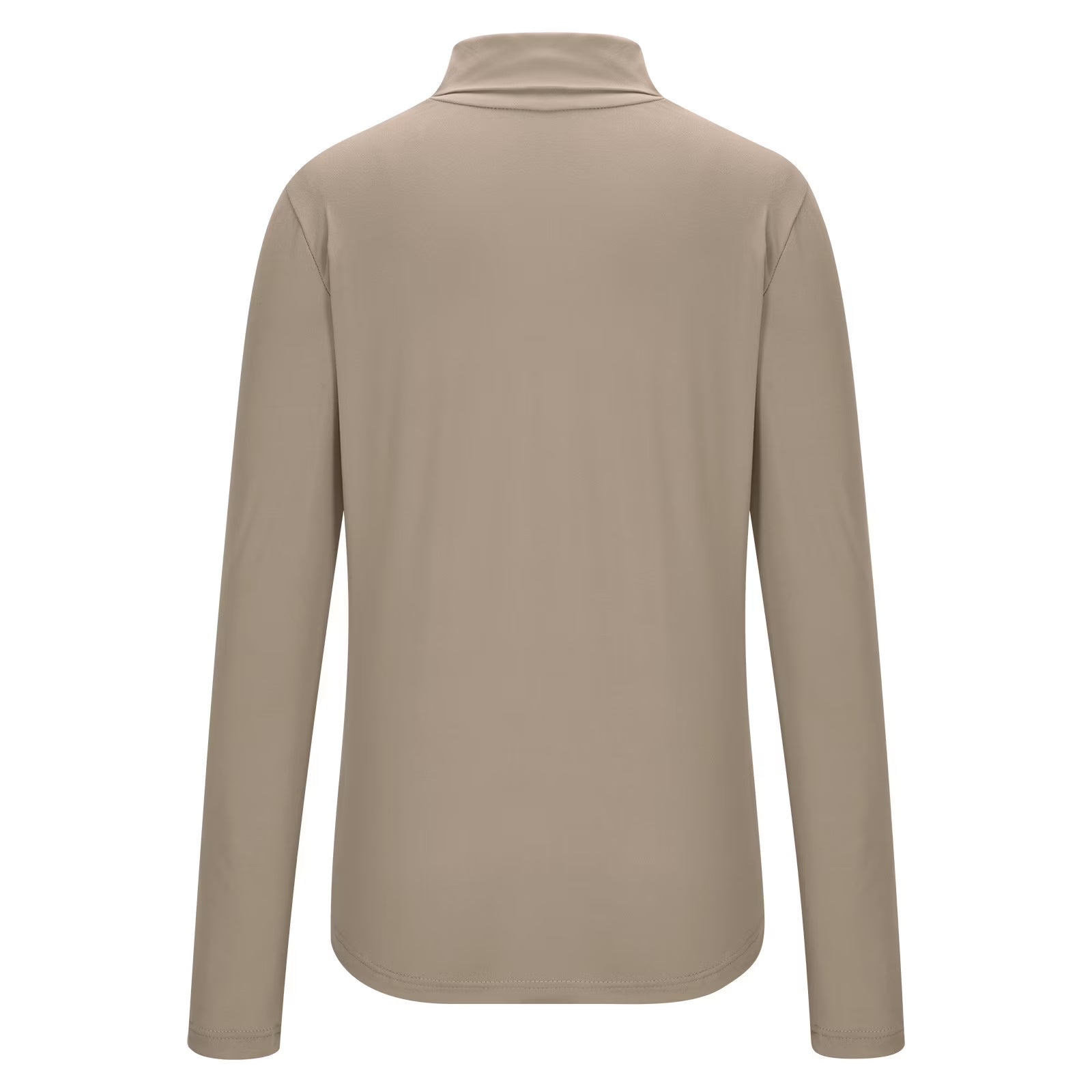 Womens Basic Turtleneck Long Sleeve Slim Fit Top Soft Stretchy Mock Neck Shirt Casual Layering Tee for Fall Winter Dark Gray XXXXL