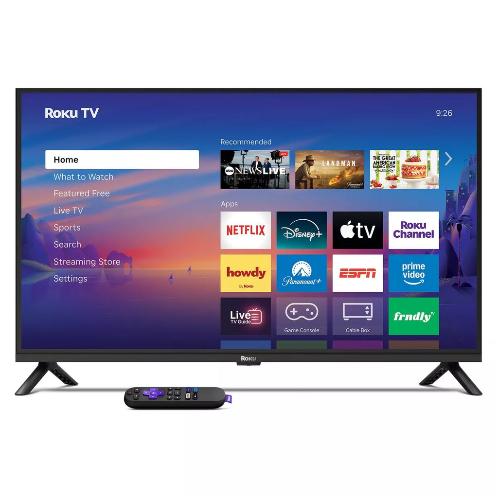 Roku 32" Select Series 720P HD Smart Roku TV with Roku TV Remote