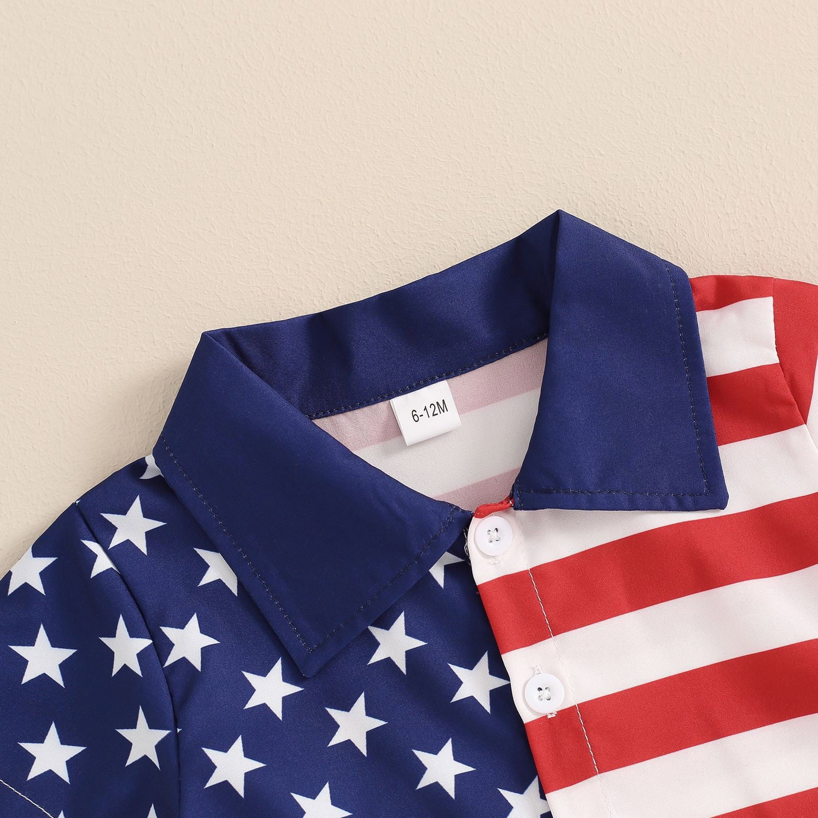 Newborn Baby Boy Clothes 4Th of July Baby Boy Outfit American Flag T-Shirt Top Striped Shorts Toddler Fourth of July Clothes 2 Piece Set Red,18-24 Months